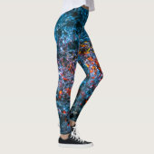 Leggings Étude En Aquarelle - Orange (Droite)