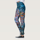 Leggings Étude En Aquarelle - Orange (Gauche)