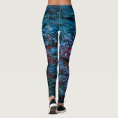 Leggings Etude En Aquarelle - Rouge (Dos)