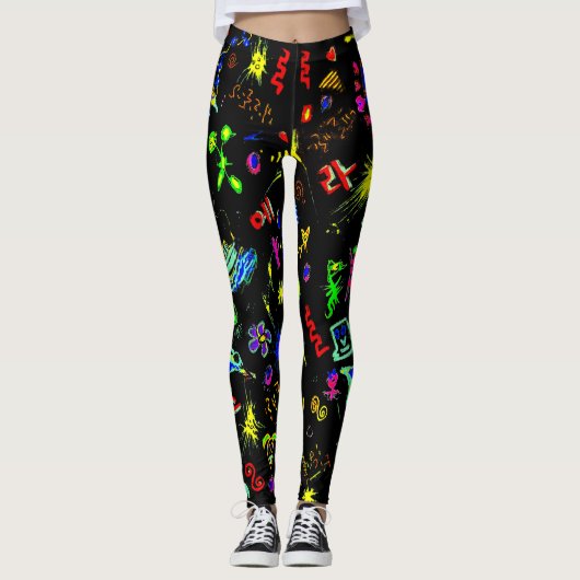 Leggings Eucalyptus (Devant)