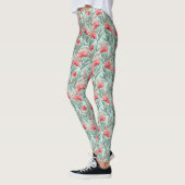 Leggings Éucalyptus de corail (Gauche)