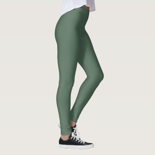 Leggings Eucalyptus vert foncé (Droite)