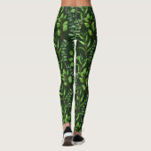 Leggings Eucalyptus vert foncé (Dos)