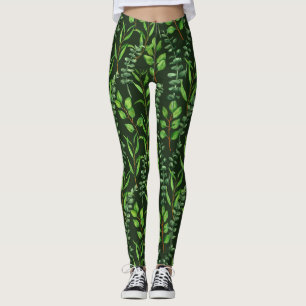 Leggings Eucalyptus vert foncé