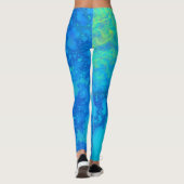 Leggings Europa JellyFish 3D Fractal (Dos)