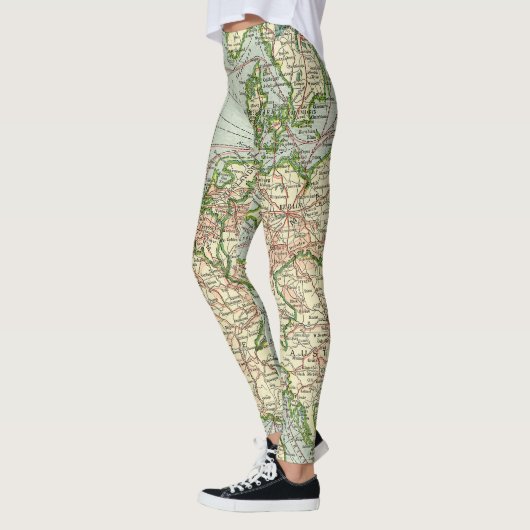 Leggings Europa Map (Links)
