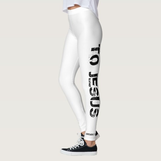 Leggings Exercice d'habillement chrétien pour les femmes Pa (Gauche)