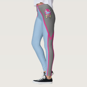 Leggings Exhale Farting Unicorn Légumineuses