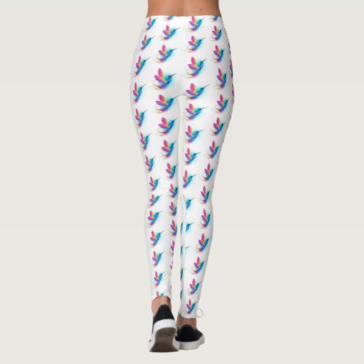 Leggings Exotic Rainbow Hummingbird (Dos)