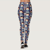 Leggings Explorateur de chats cosmiques (Dos)