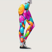 Leggings Explosion colorée de bulle (Droite)