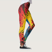 Leggings Explosion d'art pop de style comique (10) (Droite)