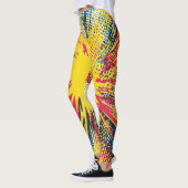 Leggings Explosion d'art pop de style comique (3) (Gauche)