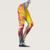 Leggings Explosion d'art pop de style comique (3) (Droite)