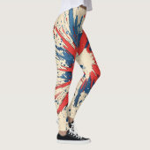 Leggings Explosion d'art pop de style comique (5) (Droite)