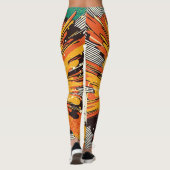 Leggings Explosion d'art pop de style comique (6) (Dos)