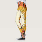 Leggings Explosion d'art pop de style comique (6) (Gauche)