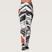 Leggings Explosion d'art pop de style comique (7) (Dos)