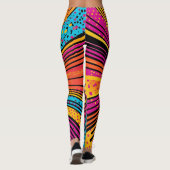 Leggings Explosion d'art pop de style comique (9) (Dos)