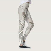 Leggings explosion du papier (Droite)