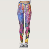 Leggings Explosion florale (Devant)