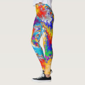 Leggings Explosion fractale (Gauche)
