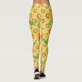 Leggings Express floral de tournesol (Dos)