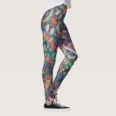 Leggings Expressionniste Abstrait (Droite)