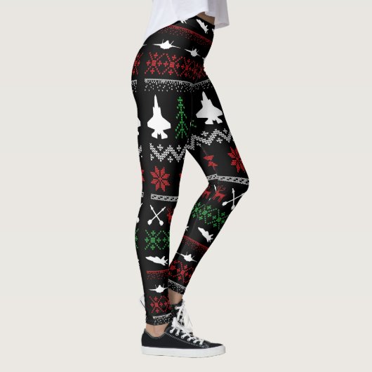Leggings F-35 Légendes de Noël (Droite)