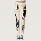 Leggings Fabric de Cat funny (Devant)