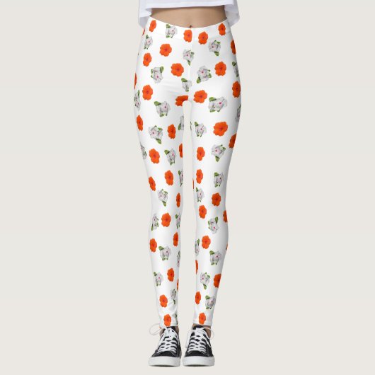 Leggings Fabuleux floral (Devant)