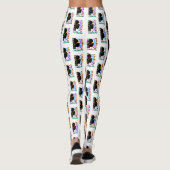 Leggings Fabuleux Melanin focalisé sans peur (Dos)