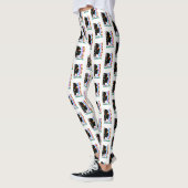 Leggings Fabuleux Melanin focalisé sans peur (Gauche)