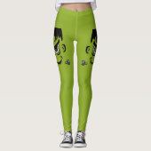 Leggings Face Frankenstein Halloween (Devant)