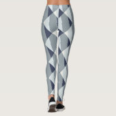Leggings Fade gris moderne Abstrait (Dos)