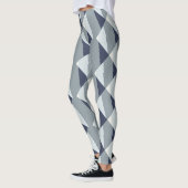 Leggings Fade gris moderne Abstrait (Gauche)