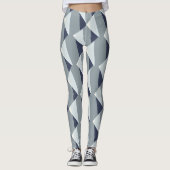 Leggings Fade gris moderne Abstrait (Devant)