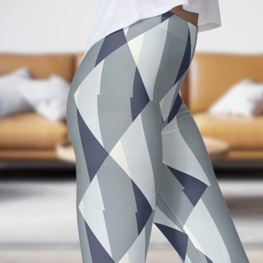 Leggings Fade gris moderne Abstrait