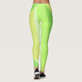 Leggings Fade verte étonnante Abstraite (Dos)