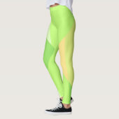 Leggings Fade verte étonnante Abstraite (Gauche)
