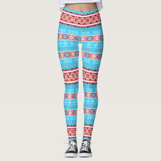 Leggings Fair Isle (Devant)