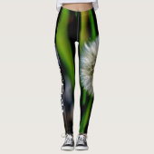 Leggings Fais un voeu, crois, Dandelion (Devant)