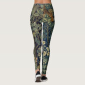 Leggings Faisan d'arbre boisé William Morris (Dos)