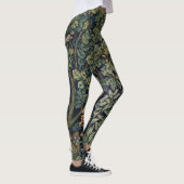 Leggings Faisan d'arbre boisé William Morris (Droite)