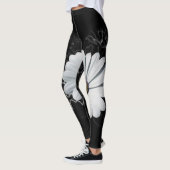 Leggings Faisceaux et nuances de gris (Gauche)