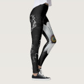 Leggings Faisceaux et nuances de gris (Droite)