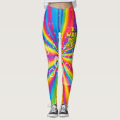 Leggings Faites ce que vous aimez ! Motivation (Devant)