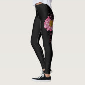 Leggings Faith Pink Flower Cancer Sensibilisation (Gauche)