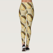 Leggings Falafel farci Pita sandwich méditerranéen (Dos)