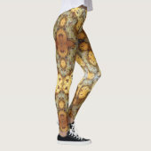 Leggings Fancy Natural Leopard Skin Rock Photo Conçu (Droite)
